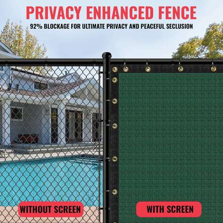 Sealtech Ultra Heavy Duty 200 GSM Privacy Fence Green4X10 NonRecycled Polyethylene Cable Zip Ties ST-203-4X10